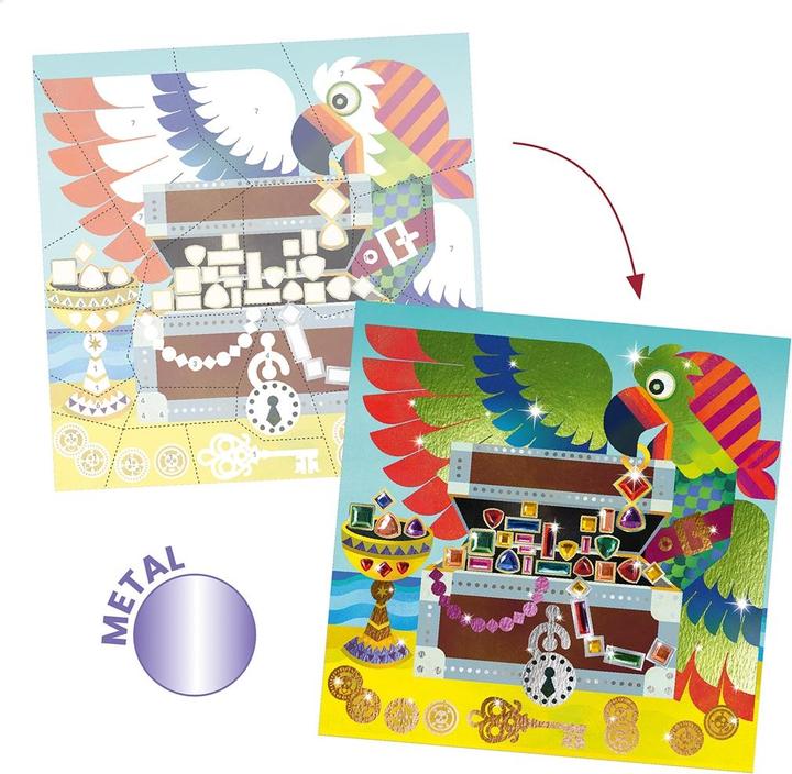 Image du produit Djeco Images de paillettes pirate