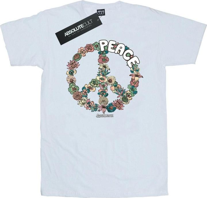 Woodstock Floral Peace TShirt (XXL)