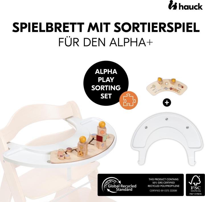 Actual product image Hauck Alpha Play Sorting Set Giraffe