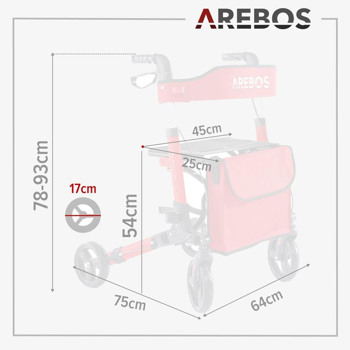 Image du produit Arebos Déambulateur