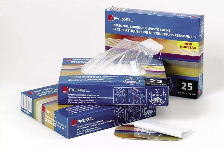 Produktbild Rexel Abfallsäcke, 175 Liter, 100 Stück (100 x, 175 l)