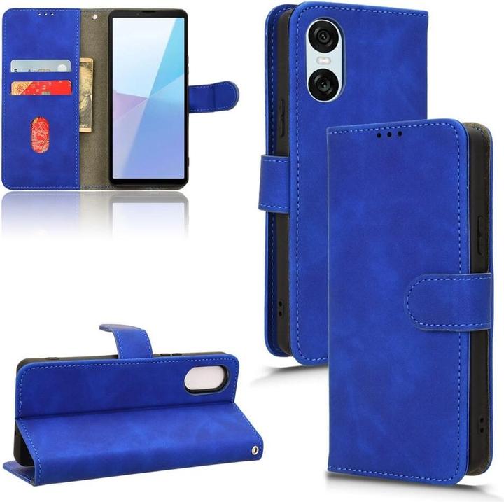 Produktbild Cover-Discount Sony Xperia 10 VI – Wildleder Look Etui im Vintage Design (Sony Xperia 10 VI)