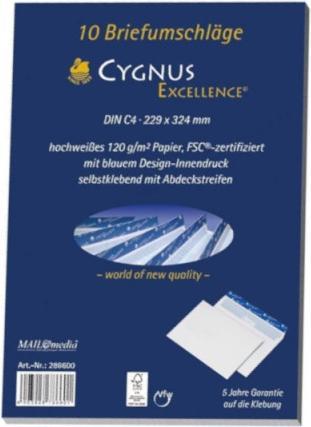Mailmedia Couverts Cygnus Excellence (229 x 324 mm, 10 x)