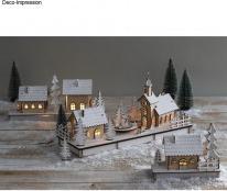 Produktbild Rayher Holz 3D-Bausatz Alpendorf, FSC Mix Credit, natur