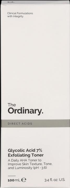 Immagine prodotto The Ordinary Glycolic Acid (Acqua tonica, 100 ml)
