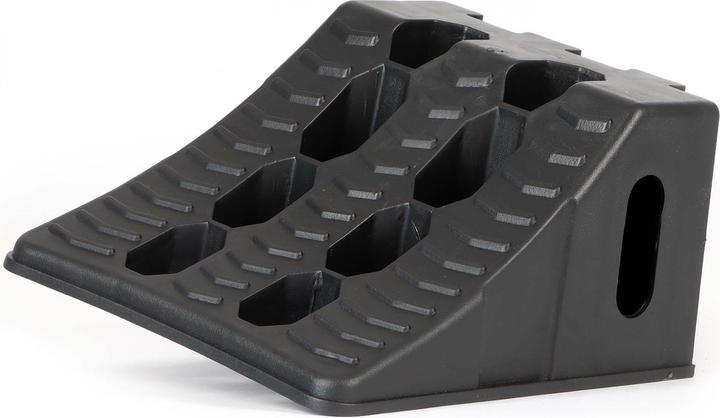 Wiltec Unterlegkeile Anhänger 2er Set 10t Radkeil Bremskeil Hemmschuh Wohnmobil