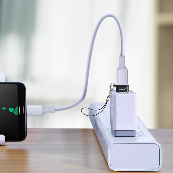 Productafbeelding Ugreen USB-C naar USB-A 2.0 bluetooth adapter (zwart) (USB 2.0, USB 3.1)