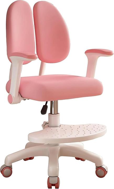 Milkii ergonomischer Kinderbürostuhl, Rosa