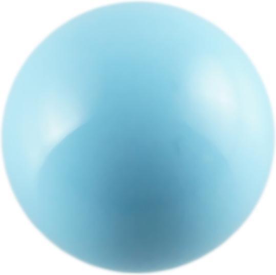 Star Piercing Micro Kugel pastellhellblau (ohne Messing, Chirurgenstahl 316L)