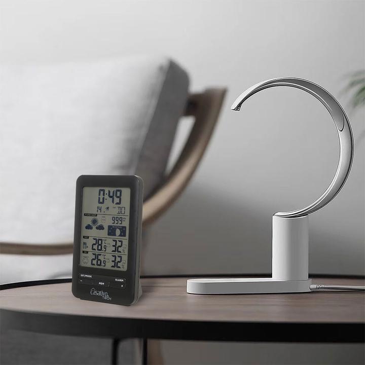 Actual product image Casativo Wireless weather station with outdoor sensor, barometer & weather trend