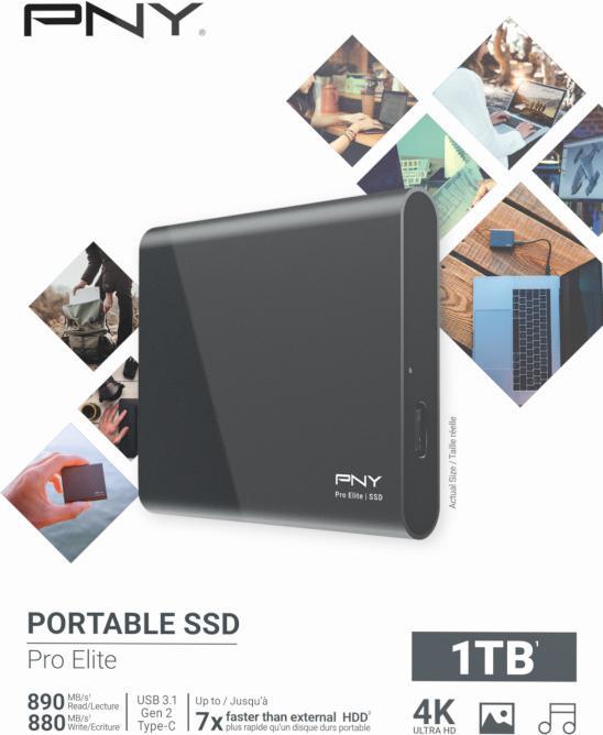 Produktbild PNY Pro Elite (1 TB)