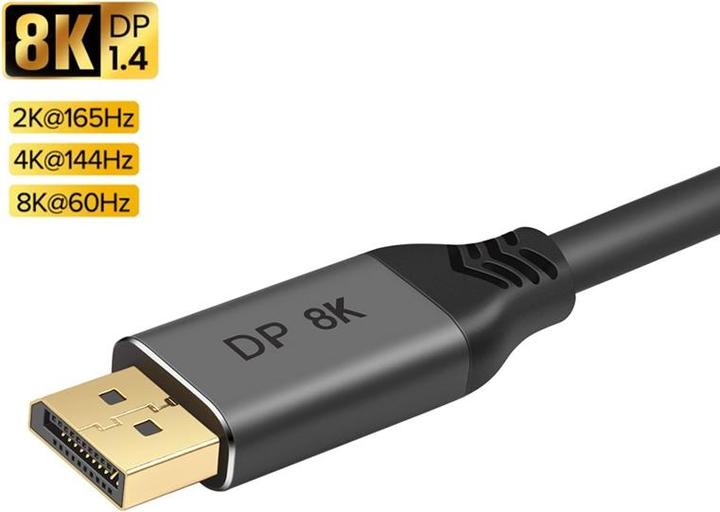 Actual product image Ueli Express 8K DisplayPort cable 1.4 (DisplayPort)