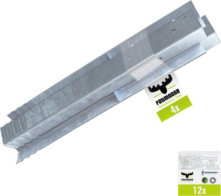 Fatmoose ProFix Bodenanker Set 4 Stück