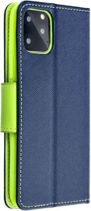 Productafbeelding OEM Book case FANCY Book case for XIAOMI Redmi Note 14 PRO 5G / 14 PRO PLUS 5G navy / lime (Xiaomi Redmi Note 14 Pro 5G)
