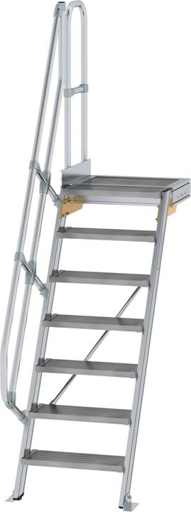 Actual product image Günzburger Günzburg stairs with platform Step width 600 mm 7 steps (Scaffolding, 60 cm)