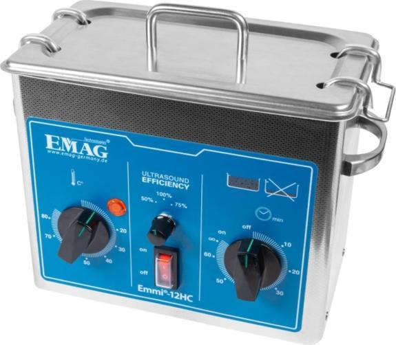 Produktbild Emag Ultraschallreiniger Emmi-12 HC-Plus (45 kHz, 1200 ml)