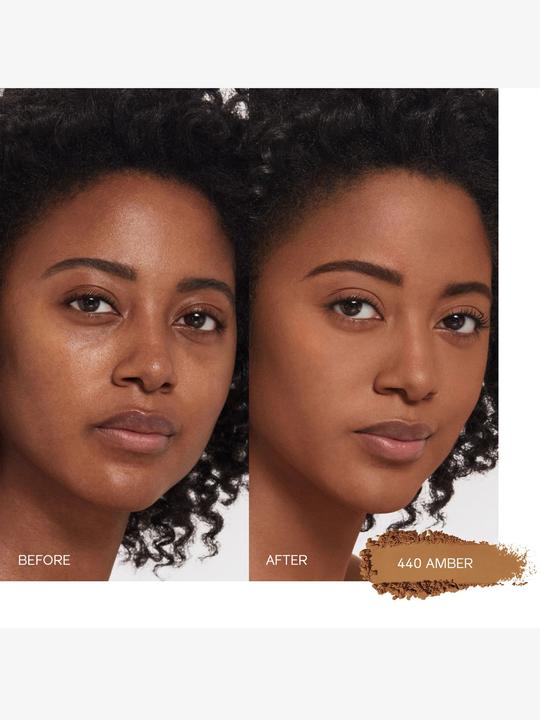 Actual product image Shiseido Synchro Skin Self Refreshing Powder Fond de Teint No 440 (440 Amber)