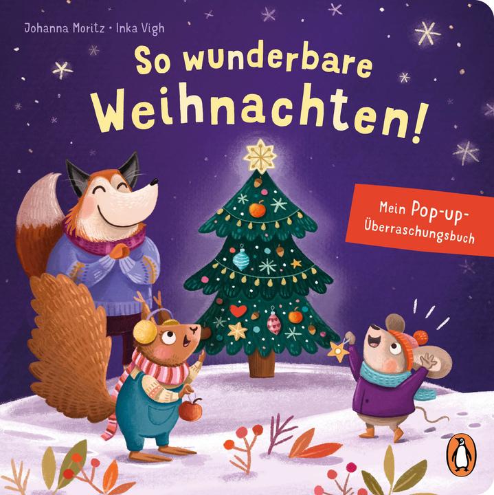 Produktbild So wunderbare Weihnachten! – Mein Pop-up-Überraschungsbuch (Deutsch, Johanna Moritz, Inka Vigh, 2023)