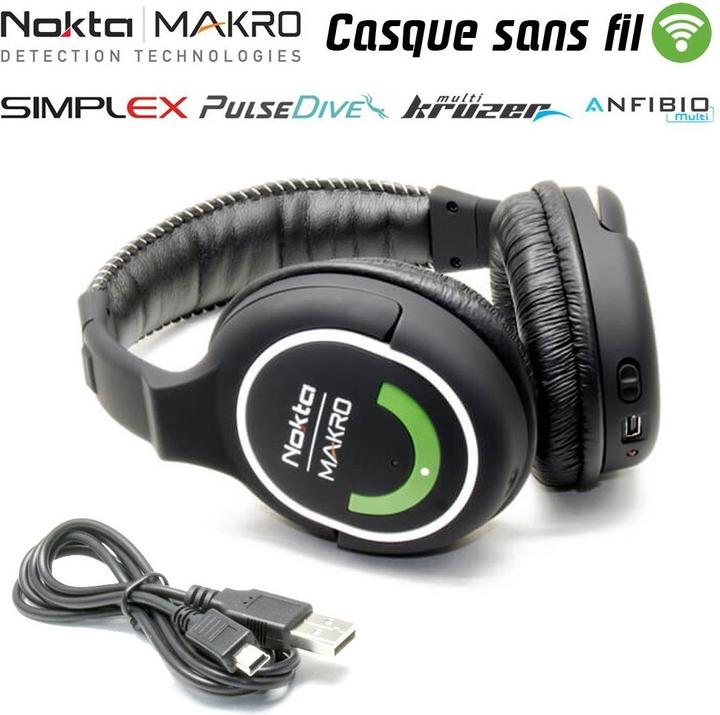 Produktbild Nokta Makro-Schnurlos-Headset 2,4 GHz (grüne Edition)