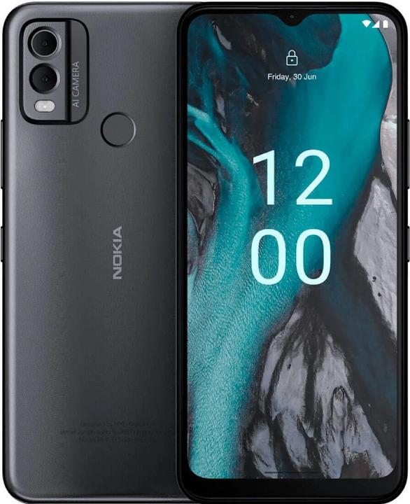 Image du produit Nokia C22 (64 Go, Charcoal, 6.50", Double SIM, 13 Mpx, 4G)