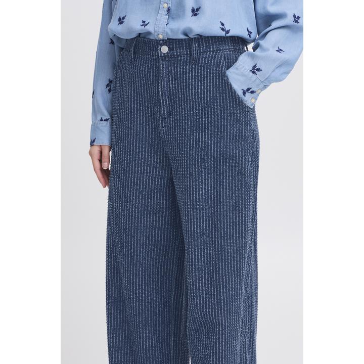 Actual product image B.young Kanilla Dobby Denim (36)