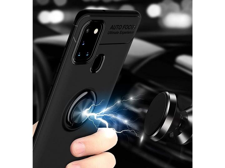 Actual product image Screenguard RingCase 360 Degree Samsung Galaxy A21s Cover (Samsung Galaxy A21s)