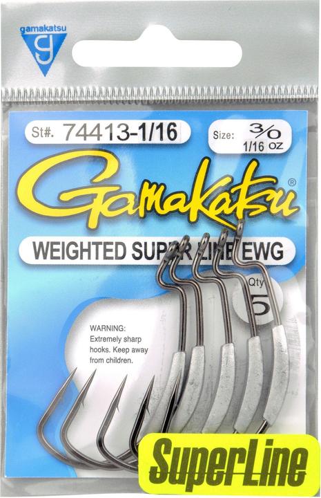 Produktbild Gamakatsu haken ewg superline (x4)