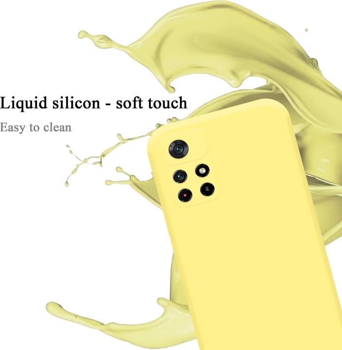 Actual product image Cadorabo TPU Liquid Silicone Case Cover for Xiaomi POCO M4 PRO 5G (Xiaomi Poco M4 Pro 5G)