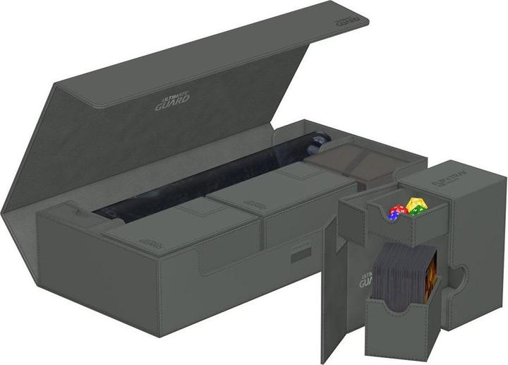 Produktbild Ultimate Guard Kartenbox XenoSkin Superhive 550+ Grau