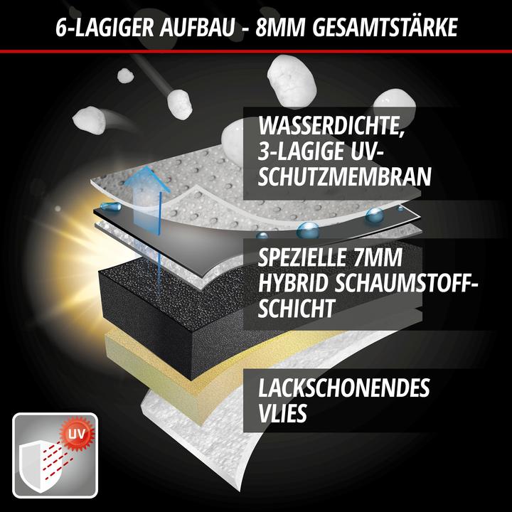 Produktbild Walser SUV Hagelschutzplane Hybrid UV Protect, Hagelschutzgarage Gröe XL