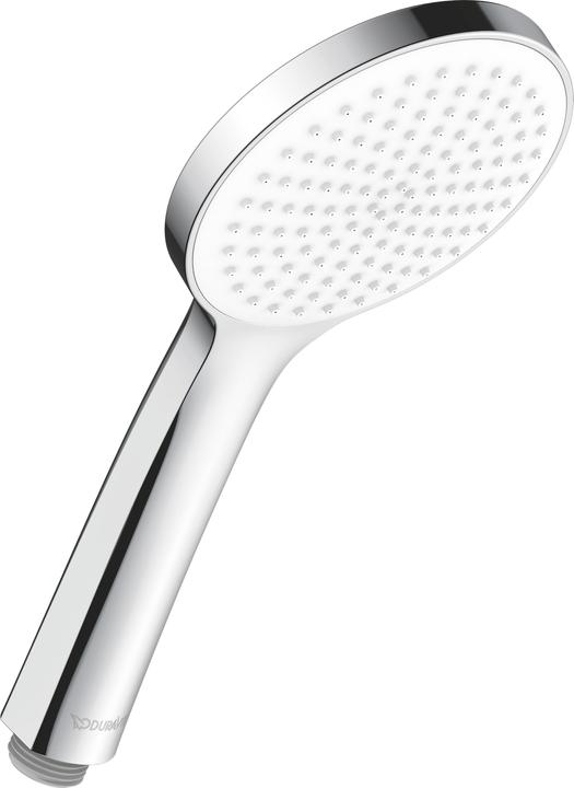 Produktbild Duravit Handbrause 110, 1 jet chrom / weiss (1 Strahlarten, 19.50 l/min)