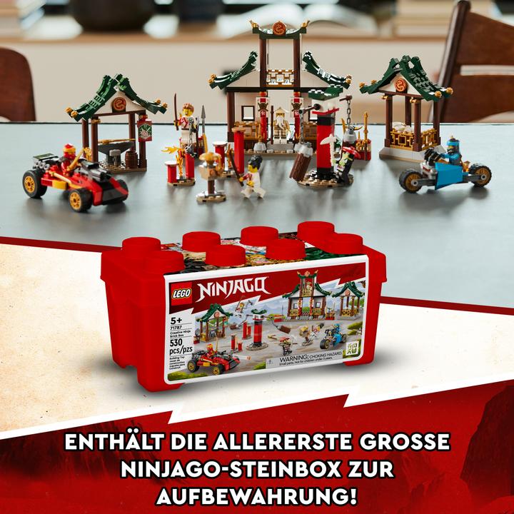 Produktbild LEGO Kreative Ninja Steinebox (71787, LEGO Ninjago)