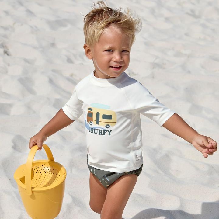Actual product image Lässig UV-Kurzarm-Badeshirt Camper sea salt (68)