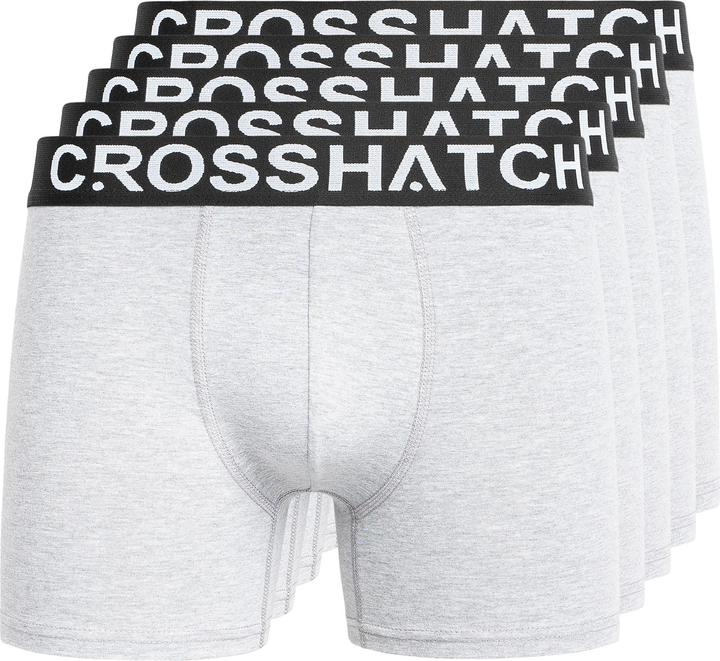 Productafbeelding Crosshatch Heren Astral Boxershorts (Pak van 5) (L, Pakje van 5)