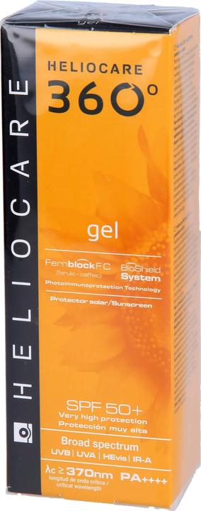 Produktbild Heliocare 360° gel SPF 50+ Gel (Sonnencreme, SPF 50+, 50 ml)