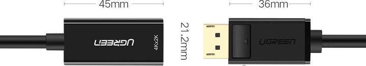 Image du produit Ugreen Adaptateur Display Port vers HDMI Convertisseur 1080P avec audio (25 cm)