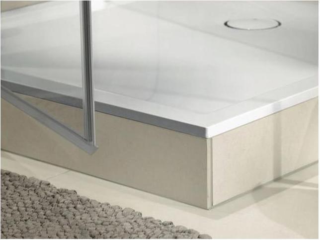 Actual product image Villeroy & Boch Shower tray Futurion Flat UDQ1690FFL2V 160x90x1,7 cm white