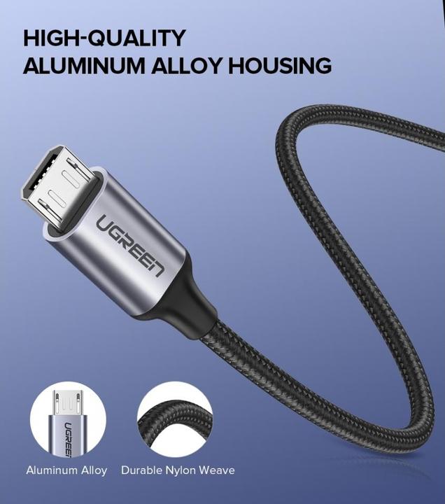 Image du produit Ugreen Câble micro USB vers USB-A 2.0 (1 m, USB 2.0)