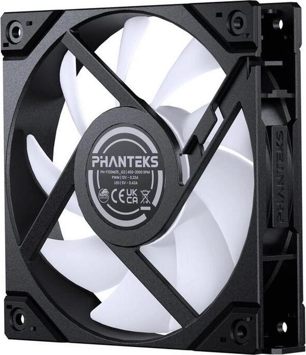Actual product image Phanteks M25 Gen2 D-RGB Reverse Blade (120 mm, 3 x)