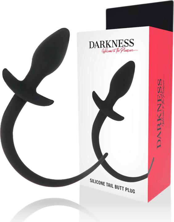 Produktbild Darkness Anaplug aus Silikon mit Schwanz