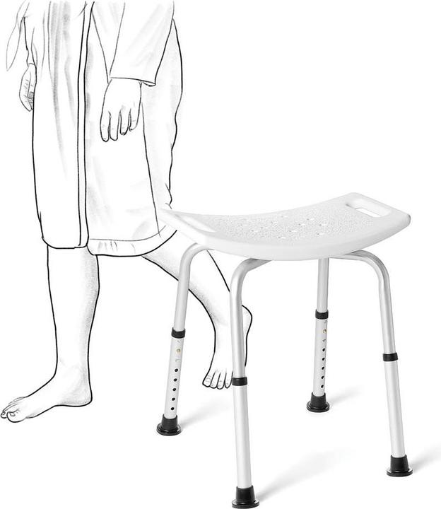 Image du produit Vitility Siège de douche avec dossier (136 kg)