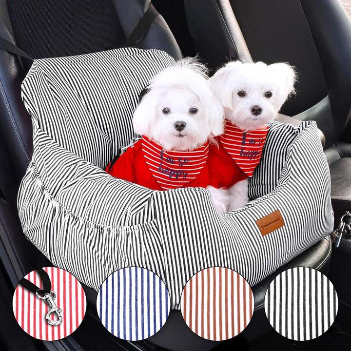 Produktbild Wahre Tierliebe Hunde Autositz mit Sicherheitsgurt (Hund, Waschmaschinenfest)
