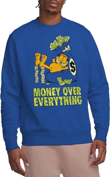 Immagine prodotto Garfield Money Is Everything Felpa Adulto Unisex (M)