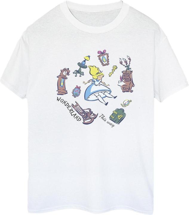 Disney Alice In Wonderland Falling TShirt (S)