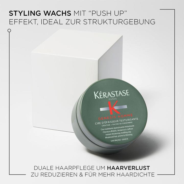 Produktbild Kérastase Genesis Homme Cire d'Épassieur (Haargel, 75 ml)