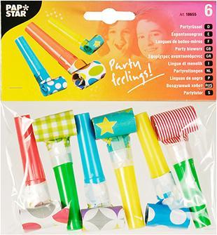 Immagine prodotto Papstar Fischietto party 6er set