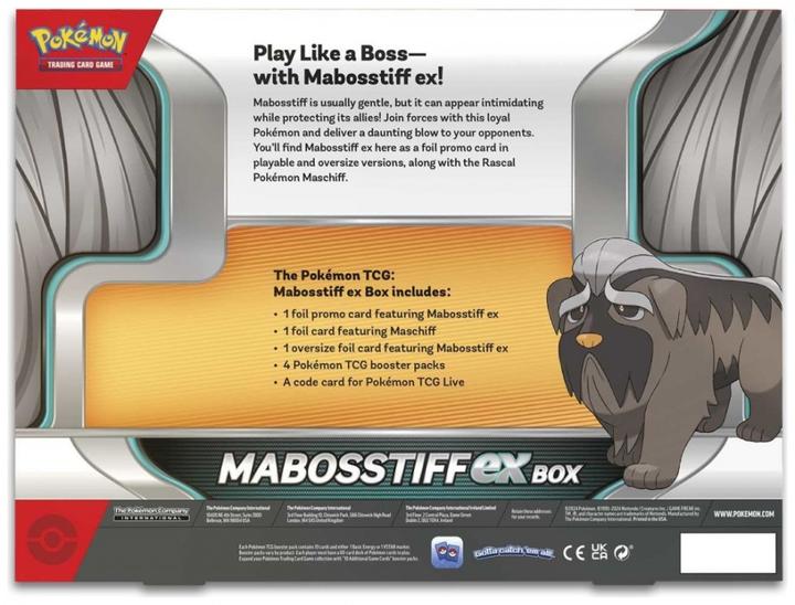 Produktbild Pokémon P-EN Mabosstiff ex Box (Englisch, Box Set & Collection)