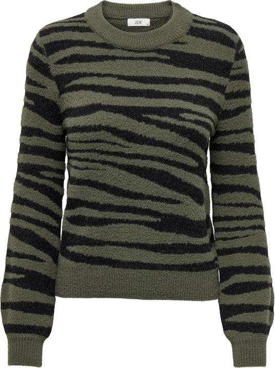 JdY Normal geschnitten Rundhals Gerippte Ärmelbündchen Pullover Strickpullover (XS)