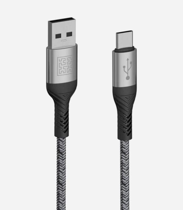 Actual product image Syllucid USB A to C charging cable (1.20 m, 36 W)