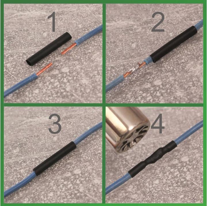 Produktbild Quadrios Schrumpfs.Set 300 tlg Schw./Transp./Bunt (1 x)